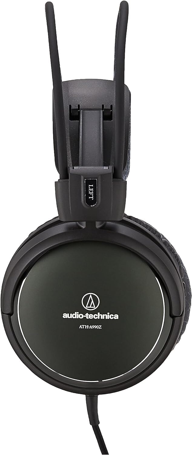 Audio-Technica A990Z Geschlossener Hi-Fi-Kopfhörer Dunkelgrün Metallic Gehalten Geschlossener HiFi-K
