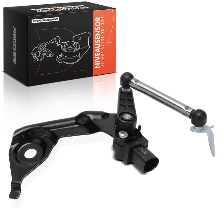 Frankberg Niveausensor Höhensensor mit Gestänge Hinten Links Kompatibel mit A4 8K2 B8 Allroad 8KH B8