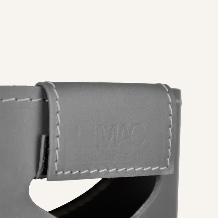 LLIMAC Design SAPEL, originaler Pellet-Tasche aus Leder, moderner Ofenpelletbehälter, Pellet-Organiz