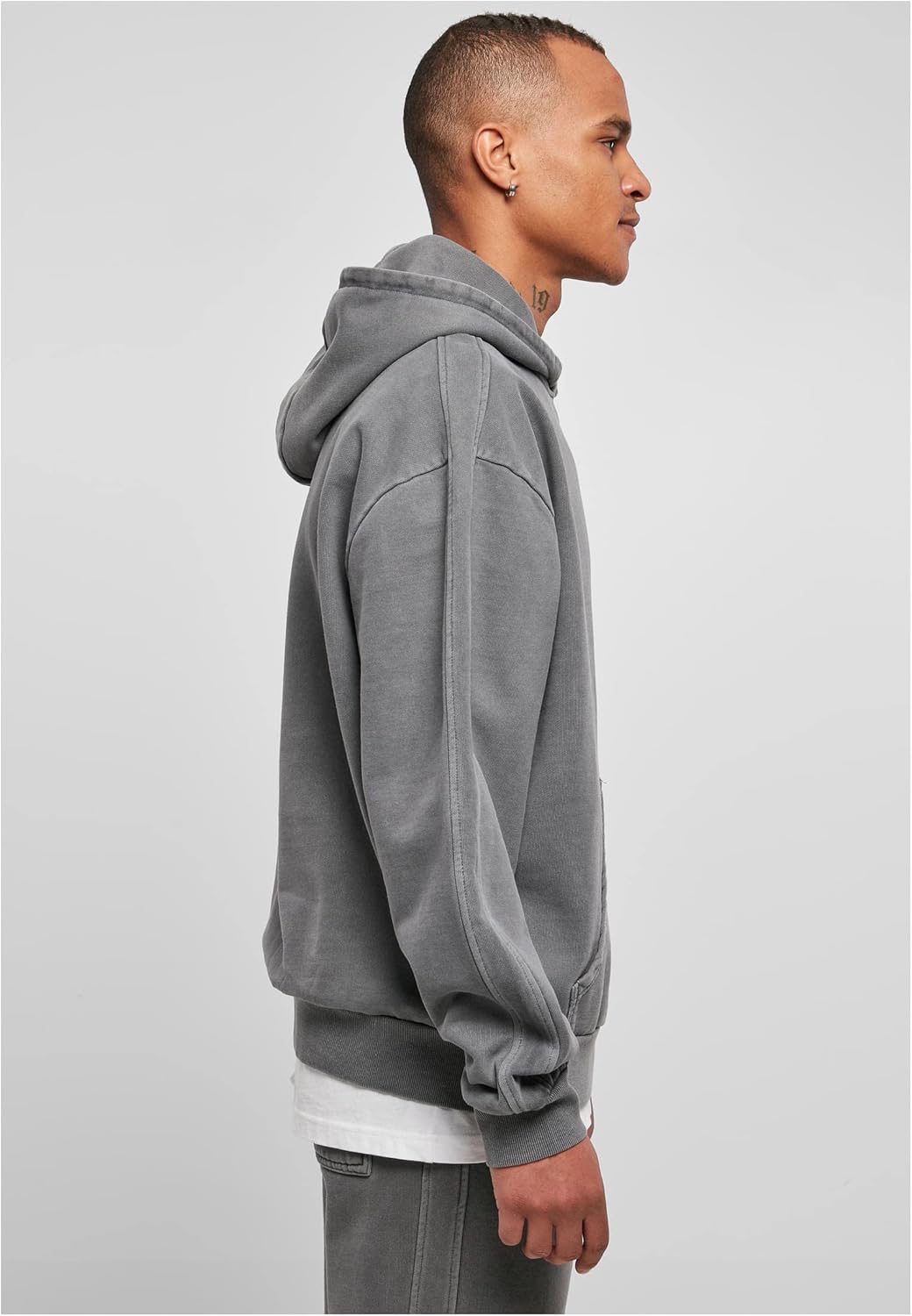 Urban Classics Herren Tye Dyed Hoody XS Darkshadow, XS Darkshadow