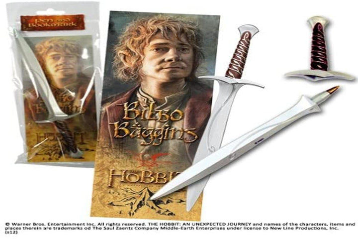 Noble Collection NN1217 - Herr der Ringe: Feder und Bookmark Sting