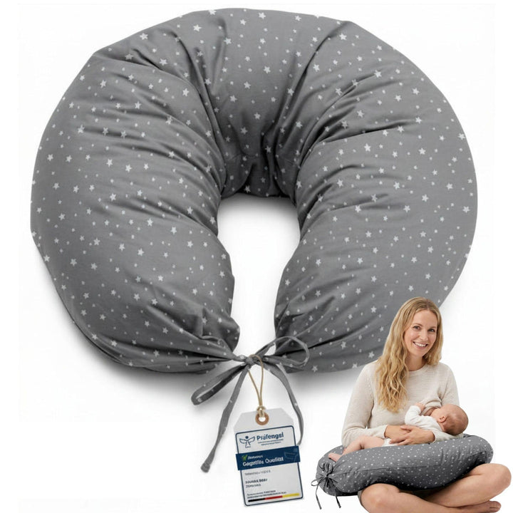 Stillkissen Seitenschläferkissen, XXL Schwangerschaftskissen | 190cm gross, ergonomisch weich: entsp