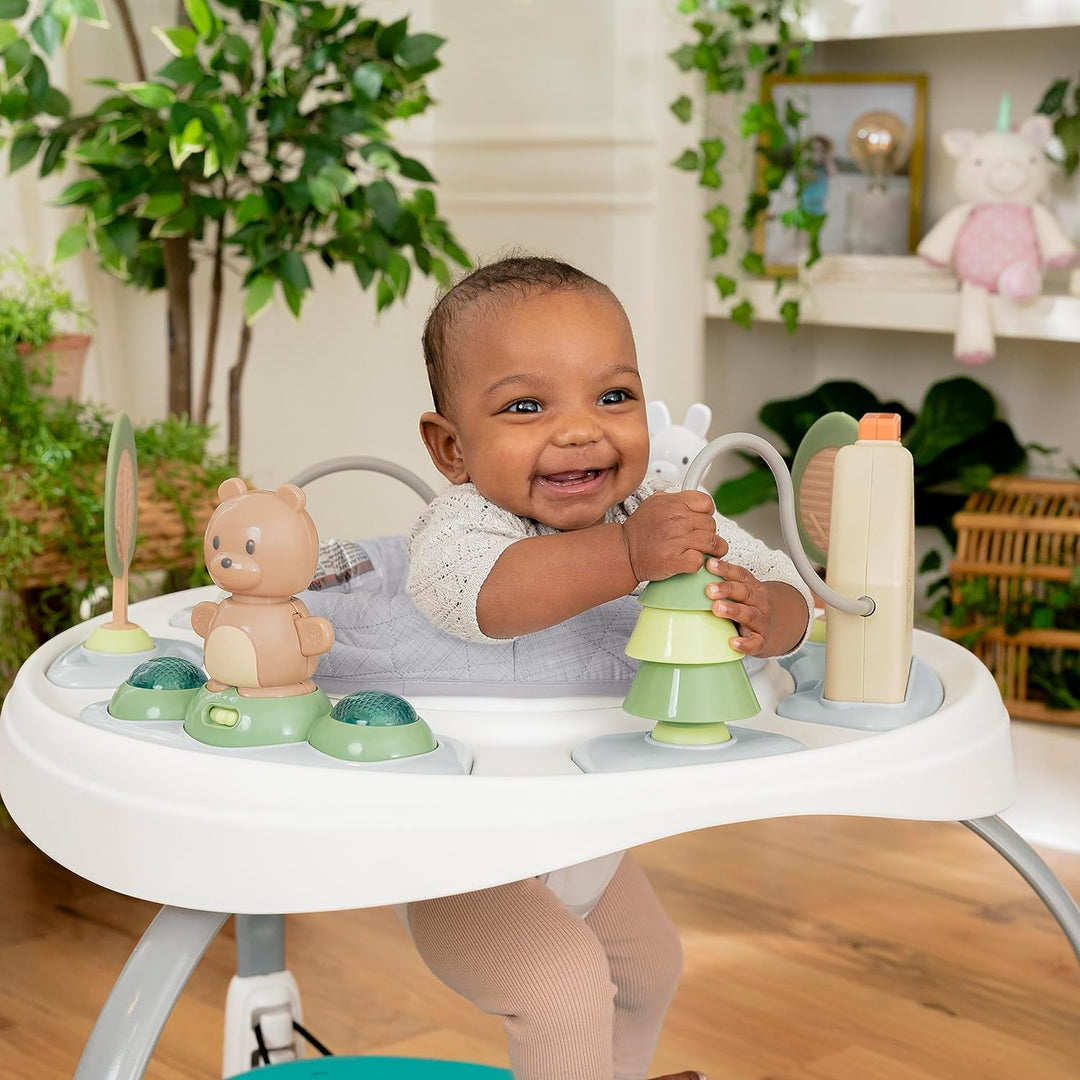 Ingenuity, Spring & Sprout, Aktivitätscenter 2-in-1, First Forest, Spielcentrum und Spieltisch mit S