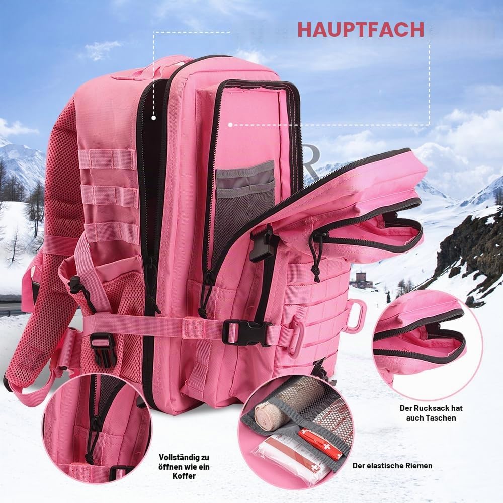 Militär Taktischer Rucksack Cooper Rucksack Armee Assault Pack 3 Tage Bug Out Go Bag Trekking Wander