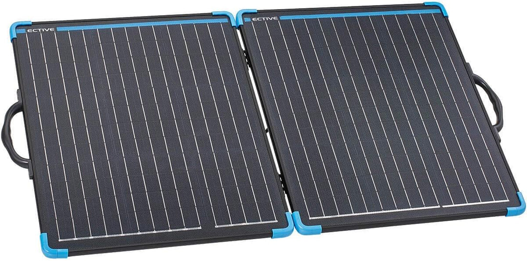 ECTIVE 100W Klappbares Solarmodul Monokristallin mit Tragegriff MSP SunBoard 100 Camping und Outdoor