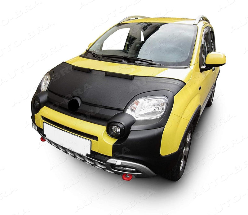 Auto-Bra AB3-00467 kompatibel mit FIAT Panda Bj. ab 2011 Haubenbra Steinschlagschutz Tuning Bonnet B