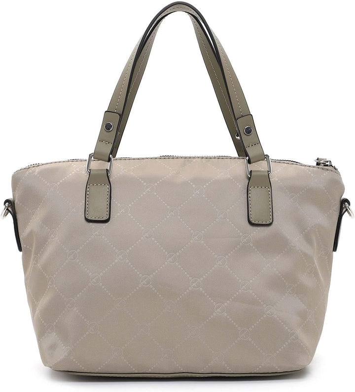 Tamaris Shopper TAS Lisa 32387 Damen Handtaschen Print khaki 910 Einheitsgrösse Khaki, Einheitsgr&#x