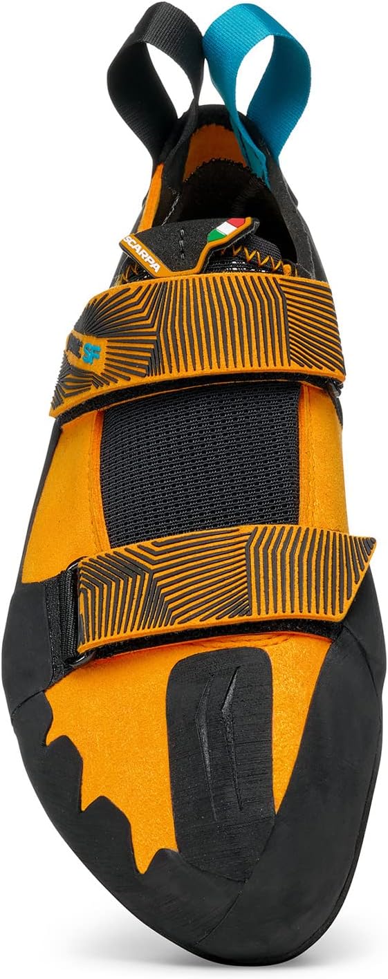 Scarpa Herren Quantic Kletterschuhe Boulderschuhe 35 EU Bright Orange, 35 EU Bright Orange