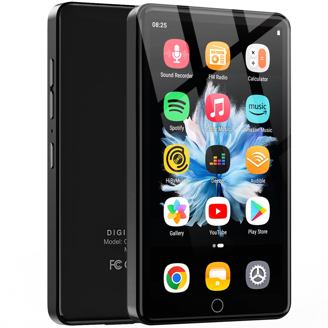 144GB MP3 Player mit WiFi & Bluetooth, 4.02“ IPS HD Touch Screen, MP4 Player mit Lautsprechern, Musi