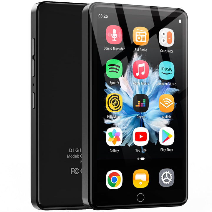 144GB MP3 Player mit WiFi & Bluetooth, 4.02“ IPS HD Touch Screen, MP4 Player mit Lautsprechern, Musi