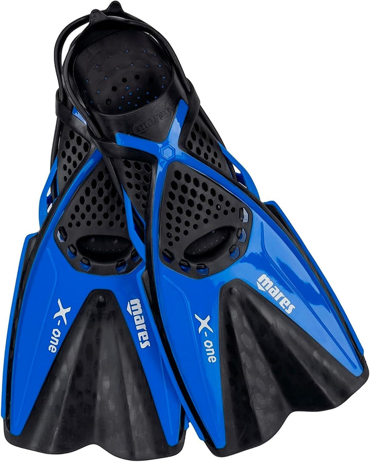 Mares Erwachsene Tauchset Set X-ONE MAREA LXL Blau, LXL Blau