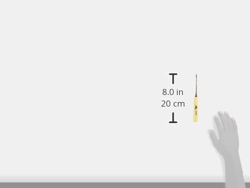 STUBAI Stemmeisen Stechbeitel Serie 52 - Form 21 | Gekröpftes Balleisen, Breite 2 mm, mit Holzgriff,