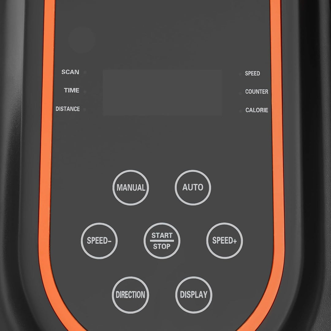 Tragbarer Fusstrainer mit Fernbedienung, tragbarer Fusstrainer mit 12 Geschwindigkeitsstufen, LCD-Fu