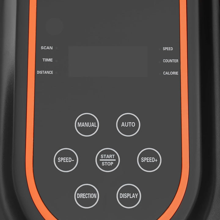 Tragbarer Fusstrainer mit Fernbedienung, tragbarer Fusstrainer mit 12 Geschwindigkeitsstufen, LCD-Fu