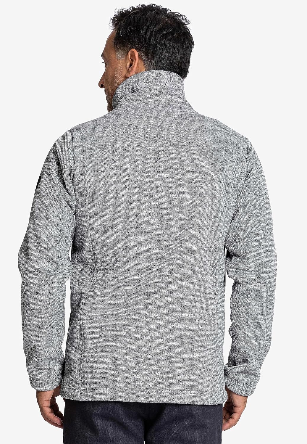 ELKLINE Herren Strickfleecejacke Fat Chance 1013043 XXL white - black, XXL white - black
