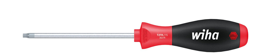 Wiha Schraubendreher SoftFinish® TORX® Tamper Resistant (mit Bohrung) mit Rundklinge (26457) T10H x