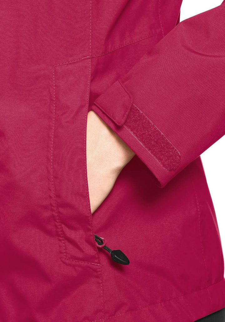 Maier Sports Damen Partu Jacke Regenjacke Hardshelljacke 38 1516 persian/strawberr, 38 1516 persian/