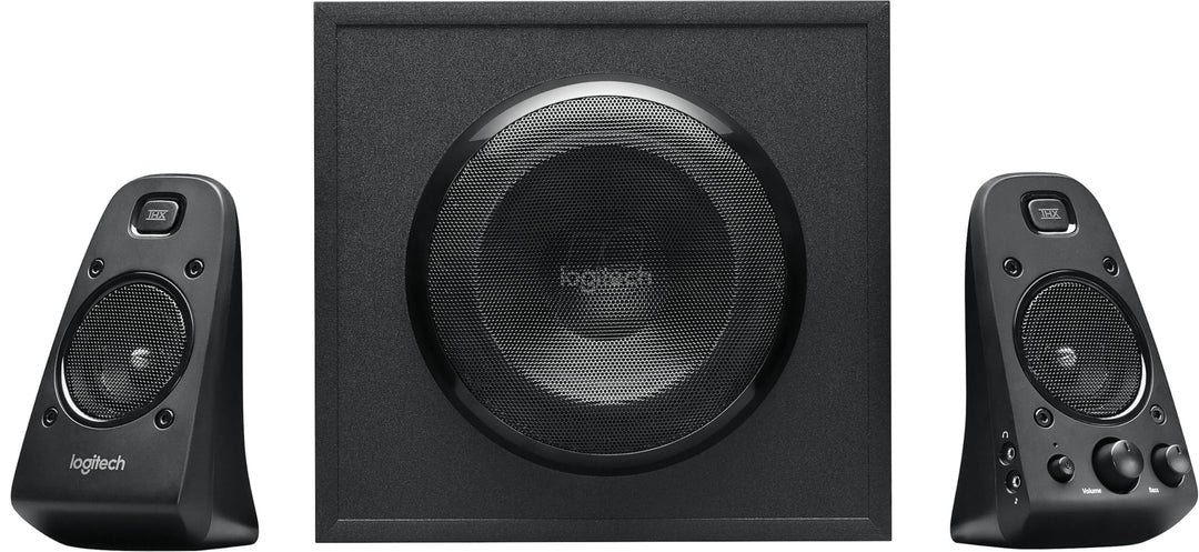 Logitech Z623 Lautsprecher-System mit Subwoofer, Satter Bass, 400 Watt Spitzenleistung, THX-Zertifiz