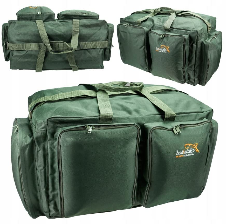 A&N Angeltasche Karpfentasche Tackle Bag gross Outdoor 60x32x35cm grün