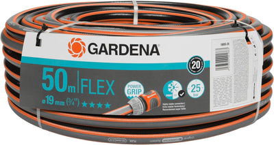 Gardena Comfort FLEX Schlauch 19 mm (3/4 Zoll), 50 m: Formstabiler, flexibler Gartenschlauch mit Pow