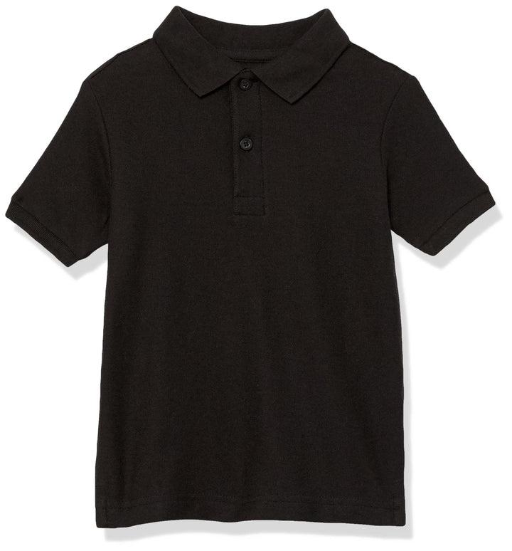 Nautica Jungen Poloshirt Short Sleeve Polo 4 Schwarz, 4 Schwarz