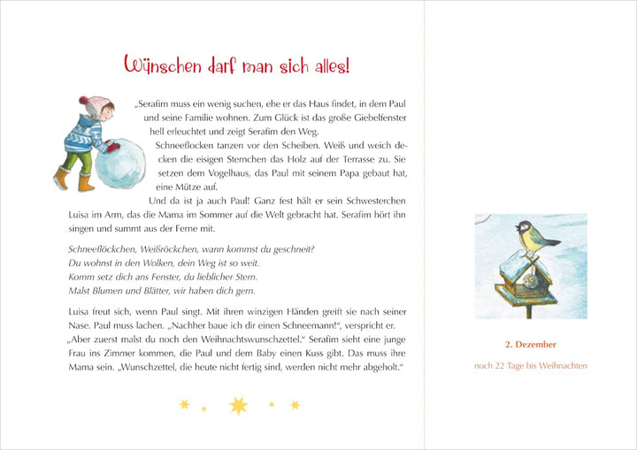 Der verlorene Wunschzettel. Ein Poster-Adventskalender zum Vor- und Selberlesen (Adventskalender mit
