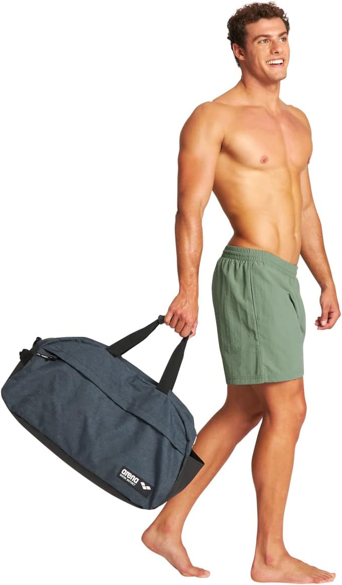 Arena Unisex – Erwachsene Sporttasche Duffle Team 40l Grau (Grey Melange), Grau (Grey Melange)