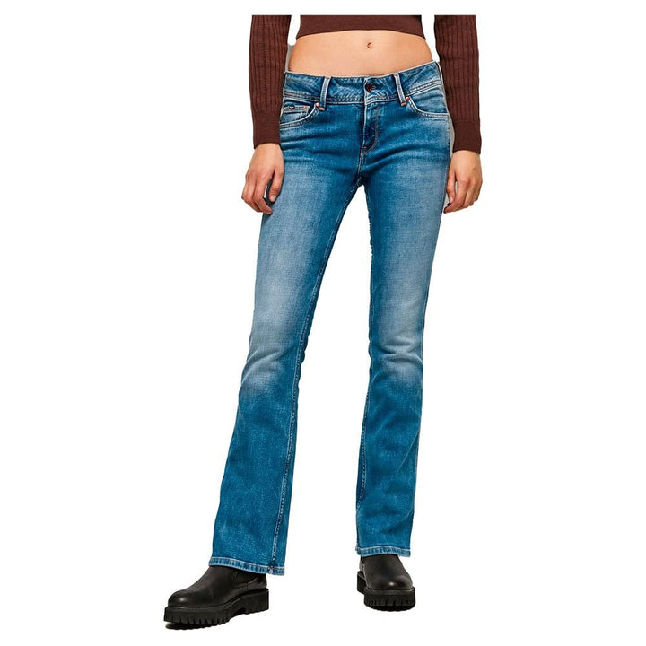 Pepe Jeans Damen New Pimlico Jeans 25W / 32L Blue (Denim-vr6), 25W / 32L Blue (Denim-vr6)