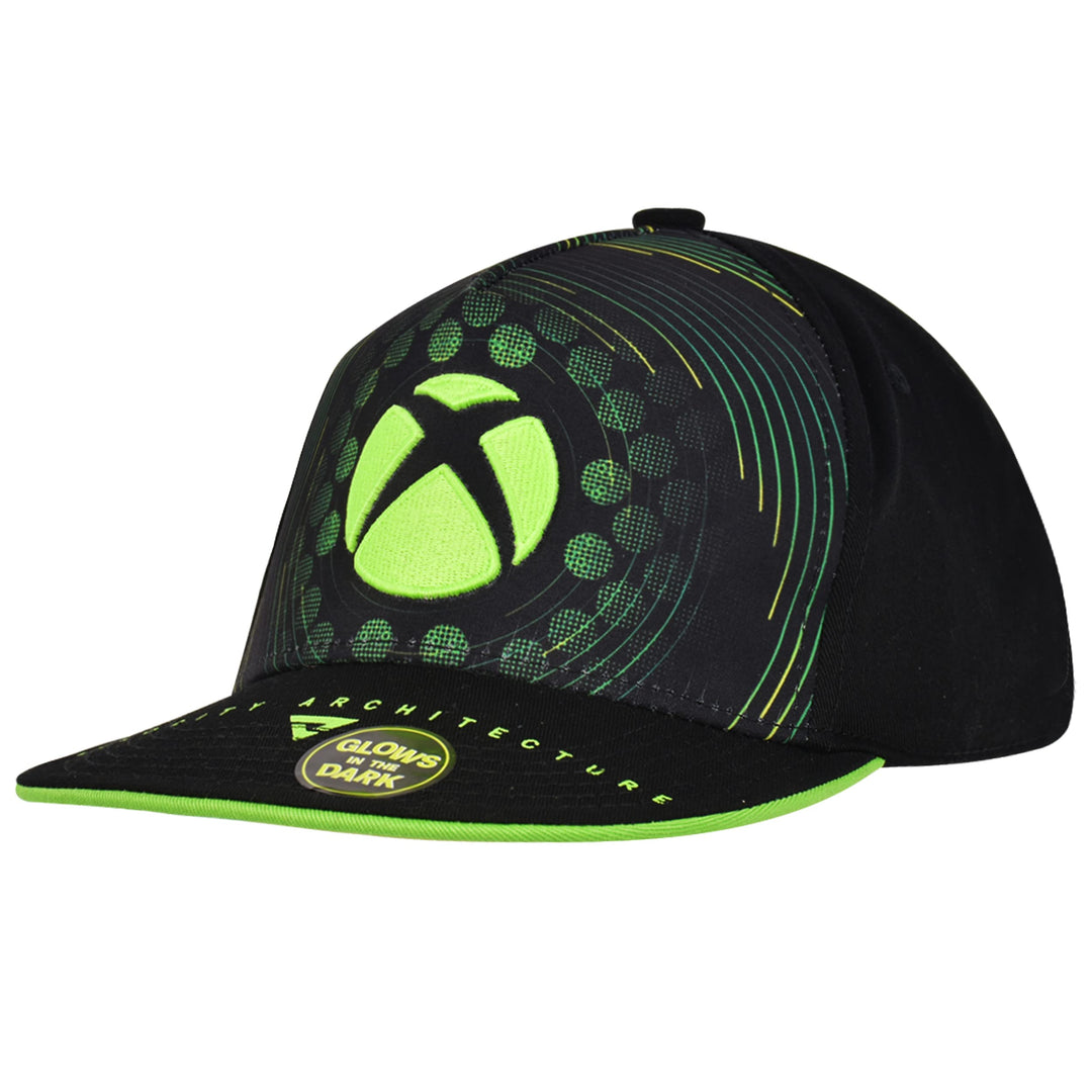 Concept One Unisex-Erwachsene Leuchtet im Dunkeln Baseballkappe, schwarz/grün, Einheitsgrösse, Einhe
