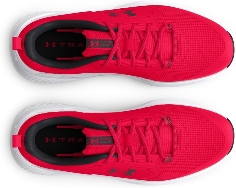 Under Armour Men's Ua Charged Commit Tr 4 Cross Trainer 44.5 EU 601 Rot Weiss Schwarz, 44.5 EU 601 R