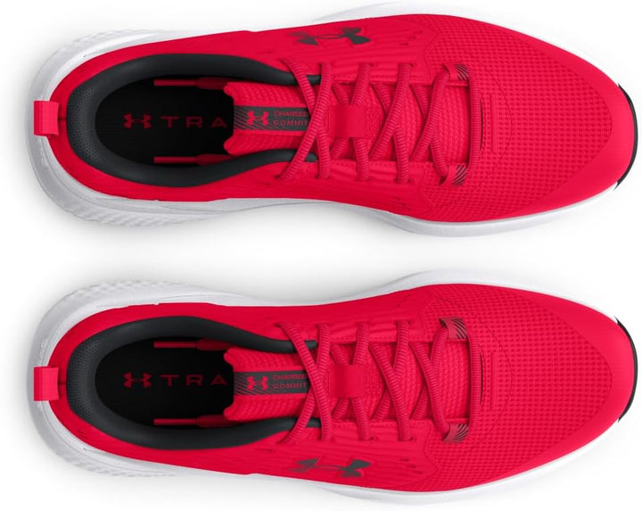 Under Armour Men's Ua Charged Commit Tr 4 Cross Trainer 44.5 EU 601 Rot Weiss Schwarz, 44.5 EU 601 R