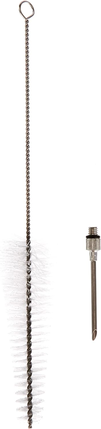 Ibili Bratensaftspritze-Set 26 cm aus Edelstahl/Silikon, schwarz/weiss/silber, 26 x 11 x 5 cm, 3-Ein
