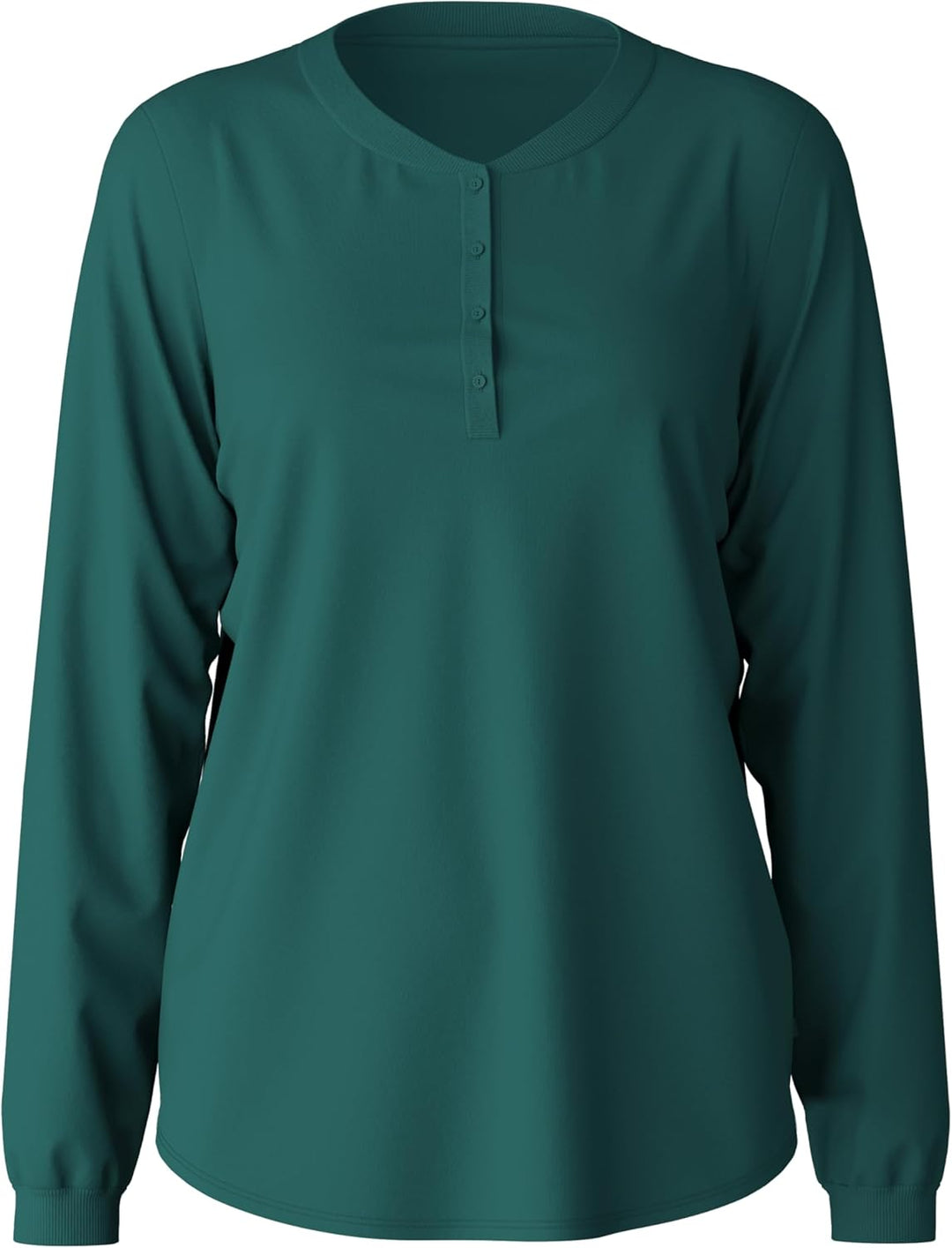 CALIDA Favourites Langarmshirt Damen, aus 100% Baumwolle 32-34 Ponterosa Pine, 32-34 Ponterosa Pine
