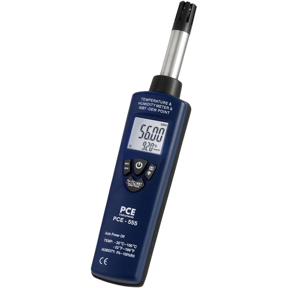PCE Instruments PCE-555 Luftfeuchtemessgeraet (Hygrometer) 0% rF 100% rF