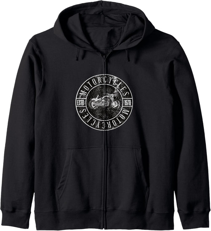 Classic Retro Riding my bike, Motorcycles Kapuzenjacke