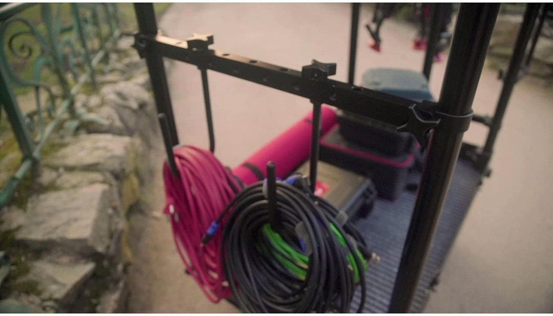 PROAIM Cable Holder Hooks/Hangers for Camera Carts | Helps Organizing Cables/Headphones/Bags/Accesso
