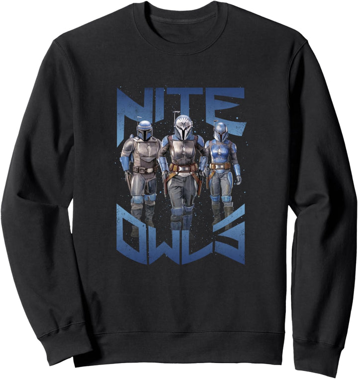 Star Wars: The Mandalorian Bounty Hunters Nite Owls Sweatshirt