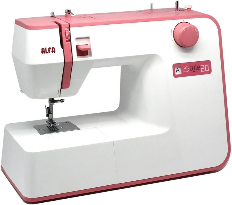 Maquina Coser Alfa Style20 Rosa