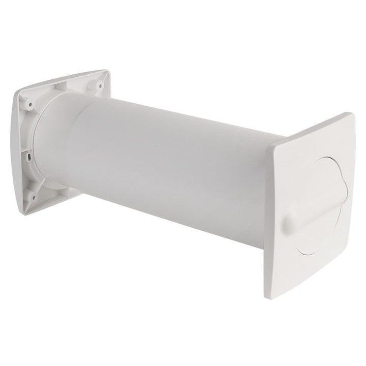 Unbekannt Energiespar-Mauerkasten 125 Aeroboy 125 weiss 125 mm