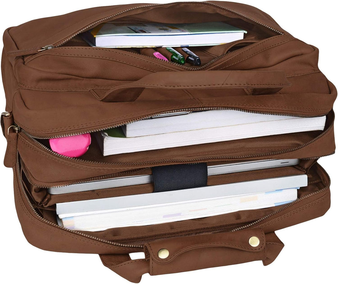 STILORD 'Adventure' Lehrertasche Herren Damen Aktentasche Office Büro Schulter- oder Umhängetasche B
