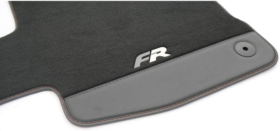 Seat 5FB863011BLOE Textil Fussmatten 4X Stoffmatten FR Velours Matten, Nicht für Mild-Hybrid (MHEV/e