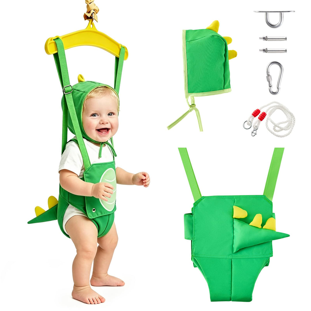 FUNLIO Baby Jumper mit Deckenhaken für 6–24 Monate, Türhopser für Babys für drinnen und draussen, Ba