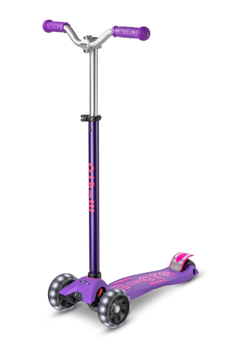 Maxi micro™ Deluxe Pro LED | Das ORIGINAL | Kinder Roller ab 5 Jahren | Premium Kinderroller von 5-7