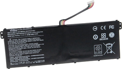 vhbw Akku kompatibel mit Acer Aspire 3 A315-55G-541R, 3 A315-55G-54V9 Notebook (3500mAh, 11,4V, Li-P