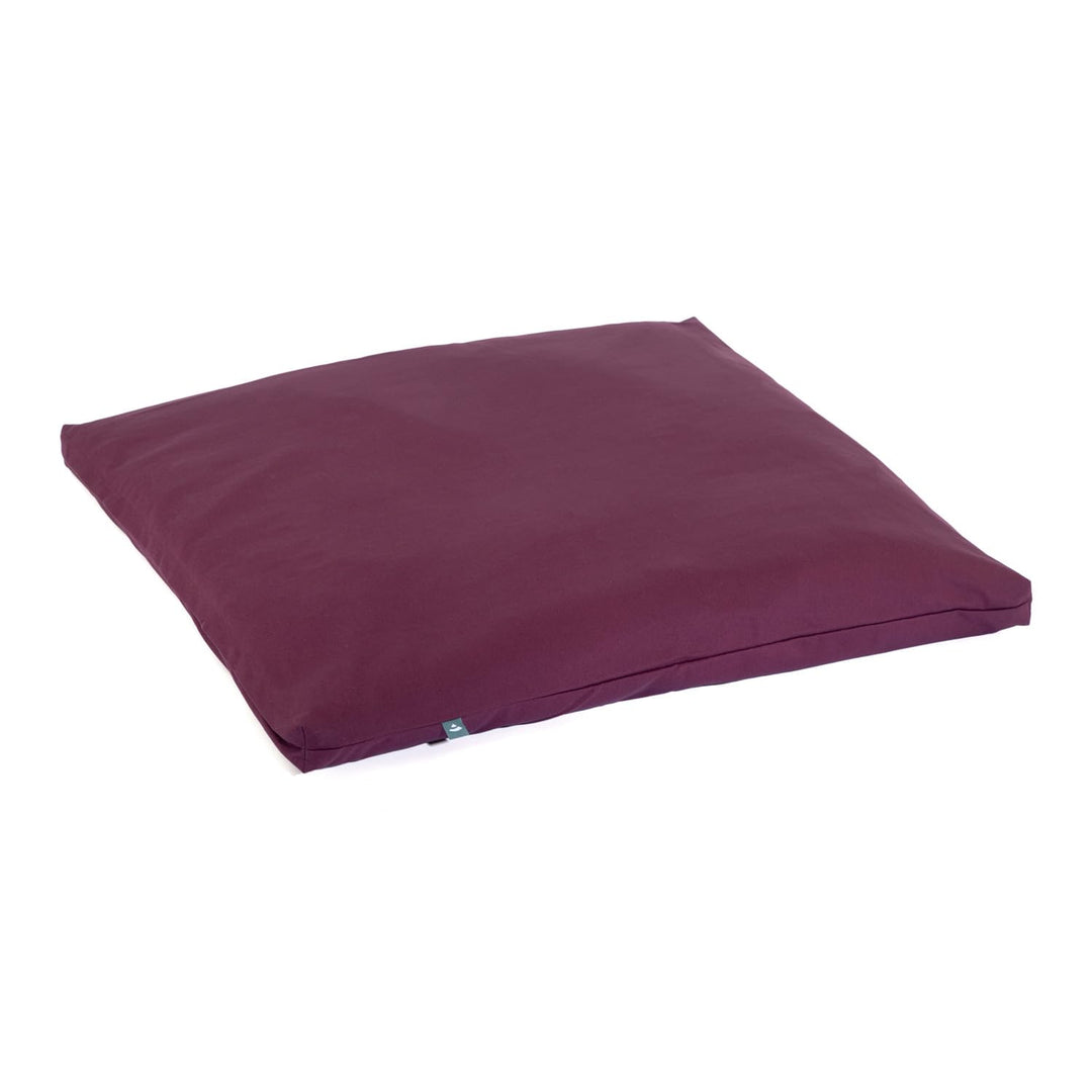 Bodhi Neu Meditationsmatte ZABUTON | ECO Serie | Klassische Yoga Matte mit abnehmbarem Bezug aus 100