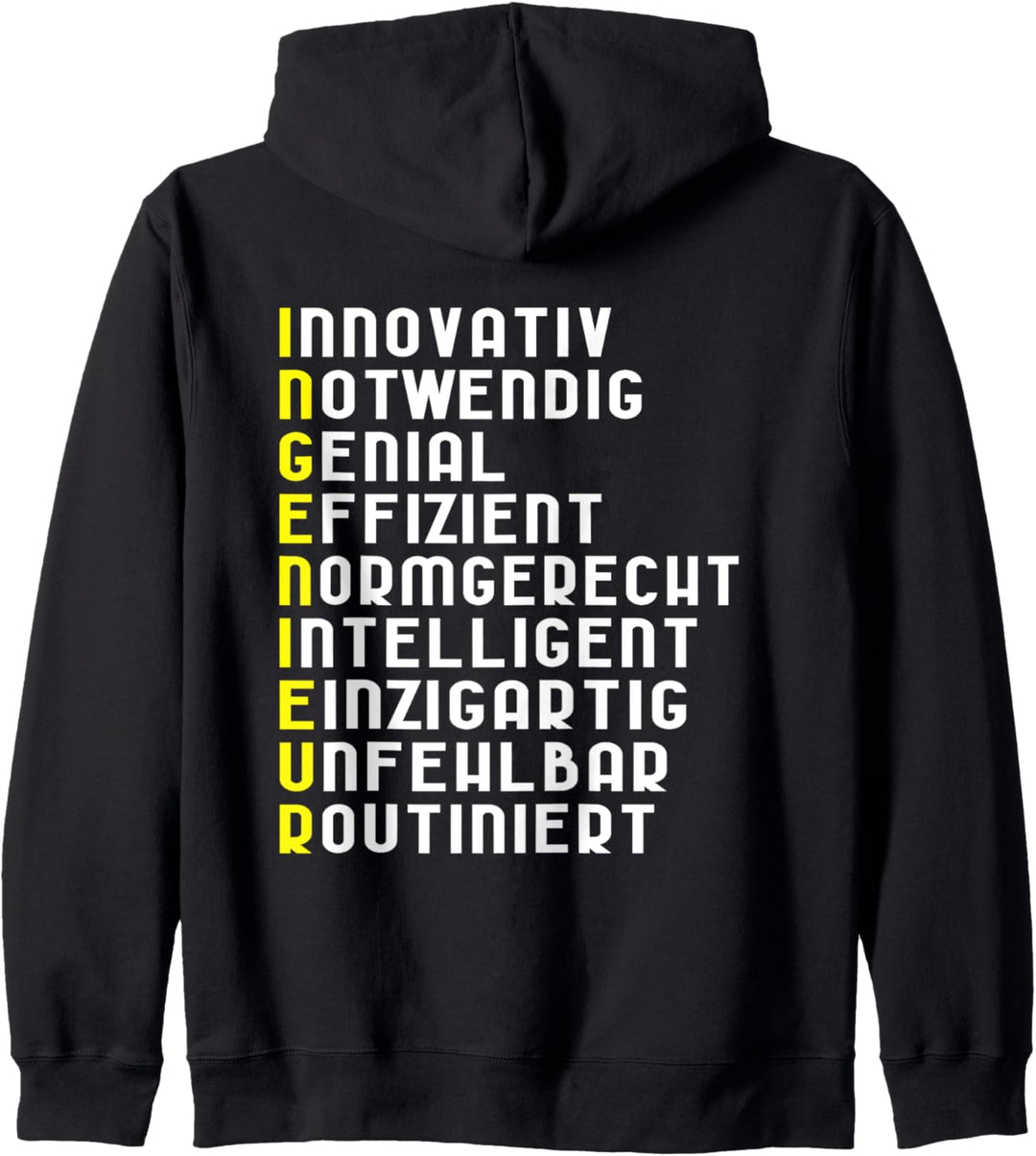 Lustige Ingenieur Sprüche Diplom Ingenieur Beschreibung Kapuzenjacke