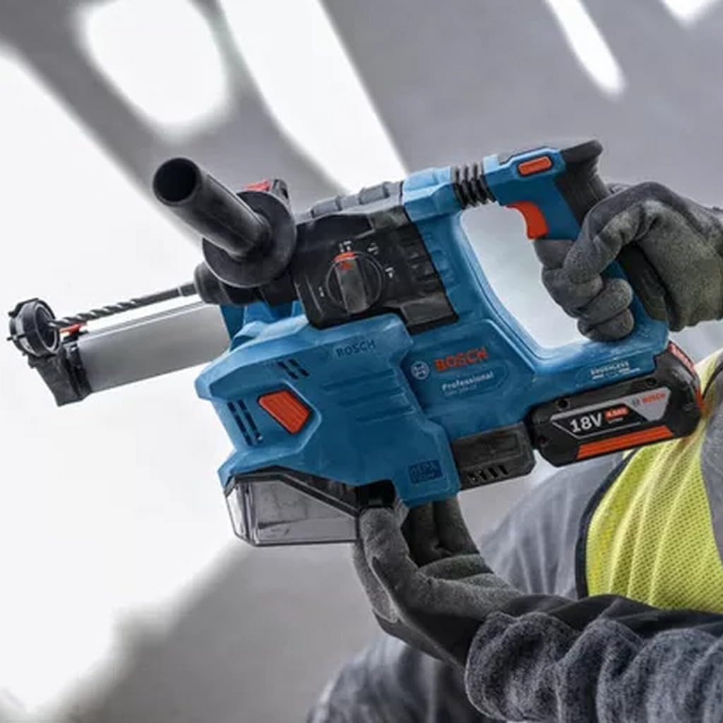 Bosch Professional 18V System Akku-Bohrhammer GBH 18V-22 (mit SDS plus, ideal zum Bohren von 6- bis