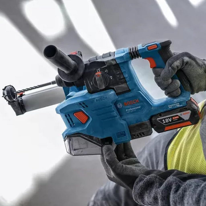 Bosch Professional 18V System Akku-Bohrhammer GBH 18V-22 (mit SDS plus, ideal zum Bohren von 6- bis