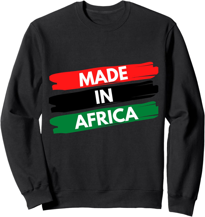 Made in Africa - Panafrikanische Farben Sweatshirt