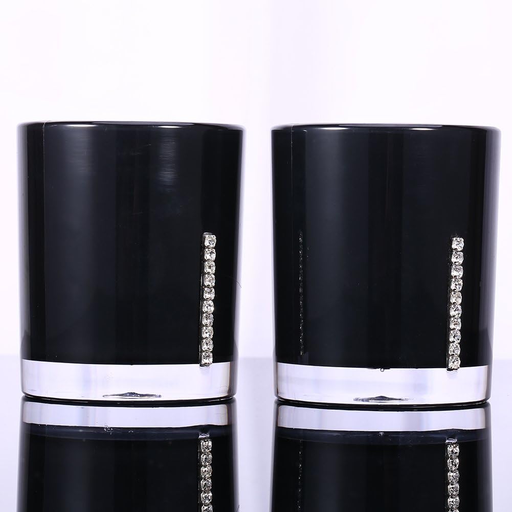 Yosoo 5er Set erstklassig (hochwertiges Acryl) Bad Lotion Set Flaschen Zahnbürstenhalter Zahnputzbec